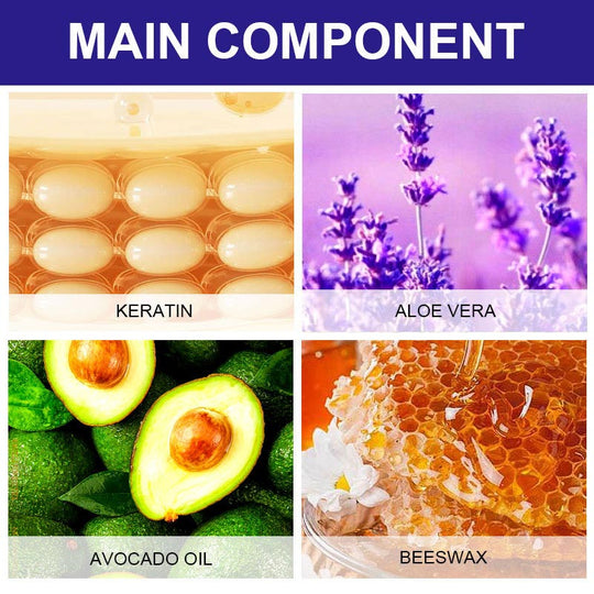 💜ACQUISTA 3 E RICEVI 2 GRATIS✨Maschera per capelli alla cheratina viola - Riparazione intensa per capelli ricci o colorati, ripristina la lucentezza & Morbidezza in 3 minuti🌿🧴