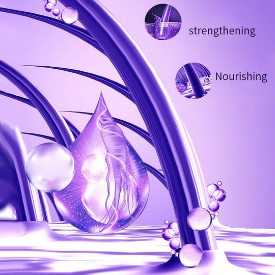 💜ACQUISTA 3 E RICEVI 2 GRATIS✨Maschera per capelli alla cheratina viola - Riparazione intensa per capelli ricci o colorati, ripristina la lucentezza & Morbidezza in 3 minuti🌿🧴