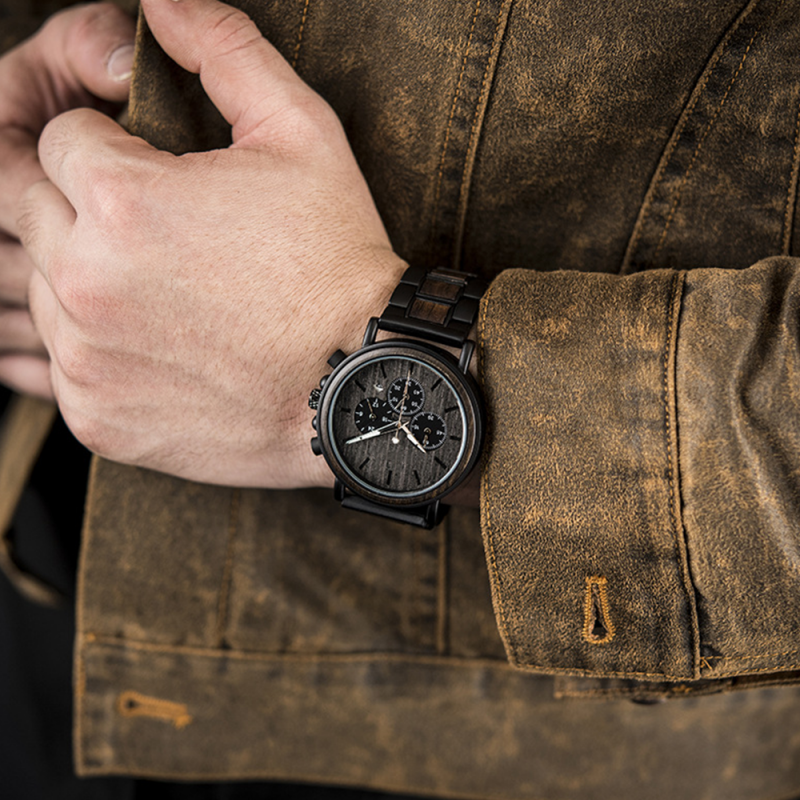 ✨New Arrival 50% Off✨Men’s Multifunctional Wooden Quartz Watch🎁