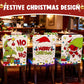 🎄Dress up your tables, chairs and benches in festive finery for Christmas!