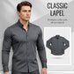 🔥Last Day Sale 50% Off🔥Men's Solid Color Lapel Long Sleeve Button-Down Shirts