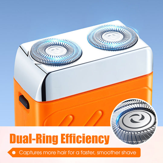 🔥Saldi imperdibili - 50% di sconto🏆Mini rasoio elettrico per uomo⚡La tua rasatura perfetta!