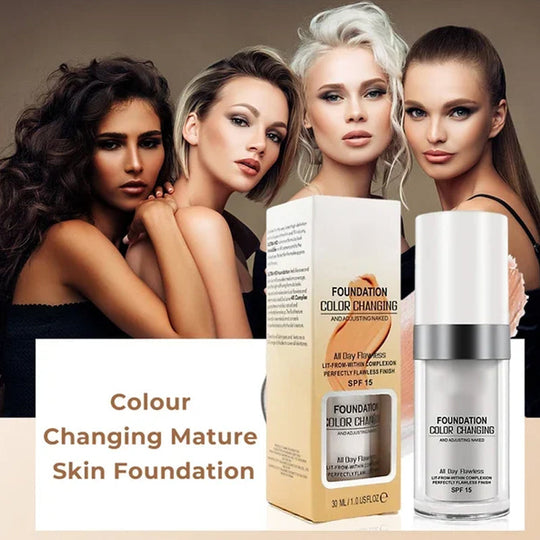 🔥Hot Sale Offers-Long-Lasting Moisturizing Colour Changing Foundation