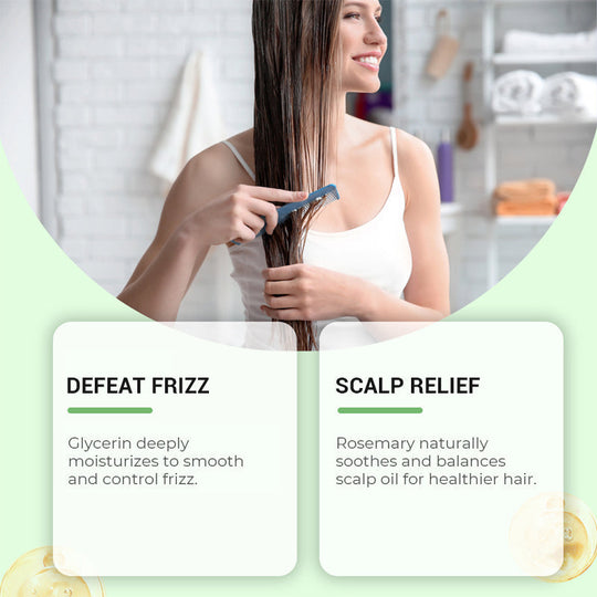 Champú de cuidado reparador nutritivo todo en uno