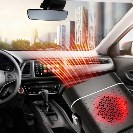❄️Winter Hot Sale 49% OFF🔥2-in-1 Portable Car Heater with 360° Rotation