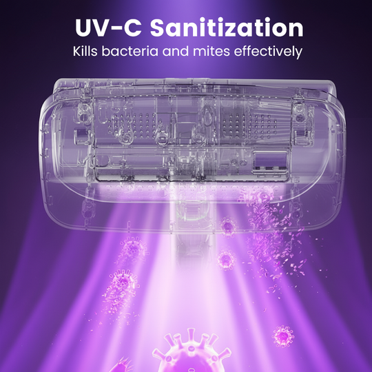 🔥عرض خاص بمناسبة عيد الميلاد لفترة محدودة: خصم 50%!!!🔥مكنسة كهربائية لاسلكية متعددة الوظائف محمولة باليد تعمل بالأشعة فوق البنفسجية للأسرة