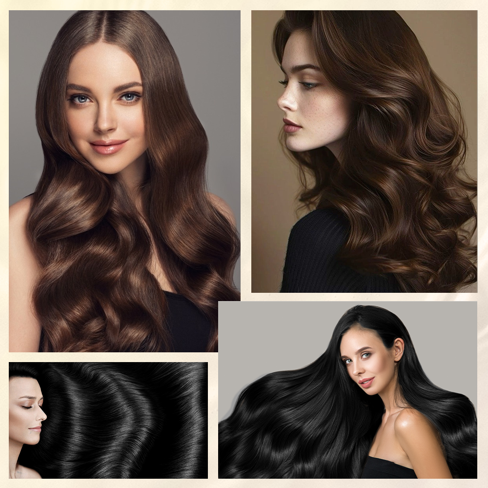 🌿Hřeben na okamžité krytí šedivých vlasů