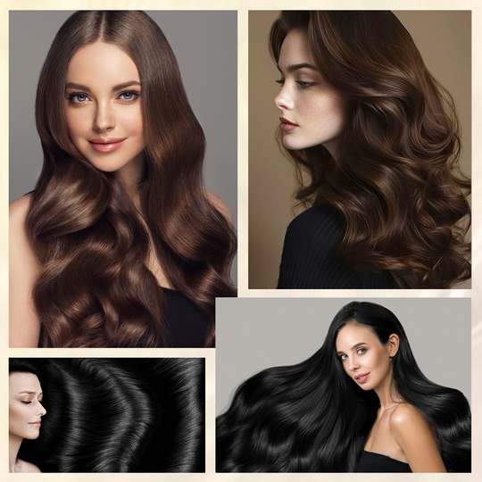 🌿Hřeben na okamžité krytí šedivých vlasů