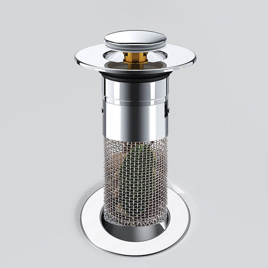 🚿✨ 💥LAST DAY SALE 49% OFF Sets!!🔥Stainless Steel Floor Drain Filter – Stop Hair Clogs Before They Start