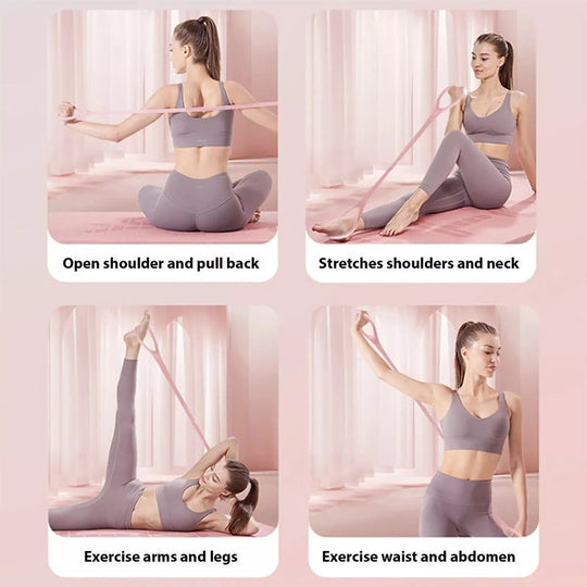 Stretch Bands for Yoga, Pilates
