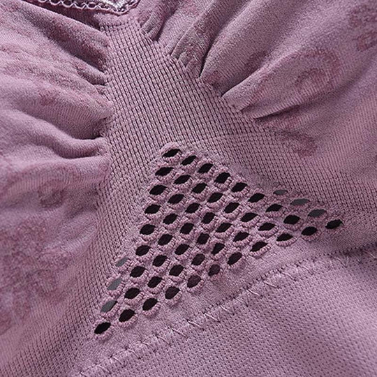 High-Support Wireless Lace Bra for Women