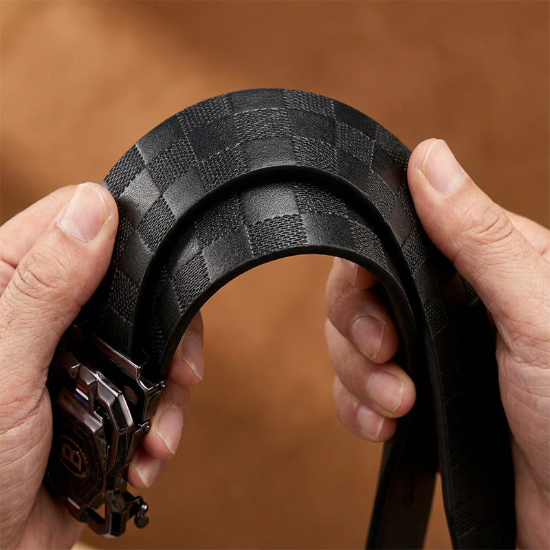 Men’s Fashion Belt with Automatic Buckle