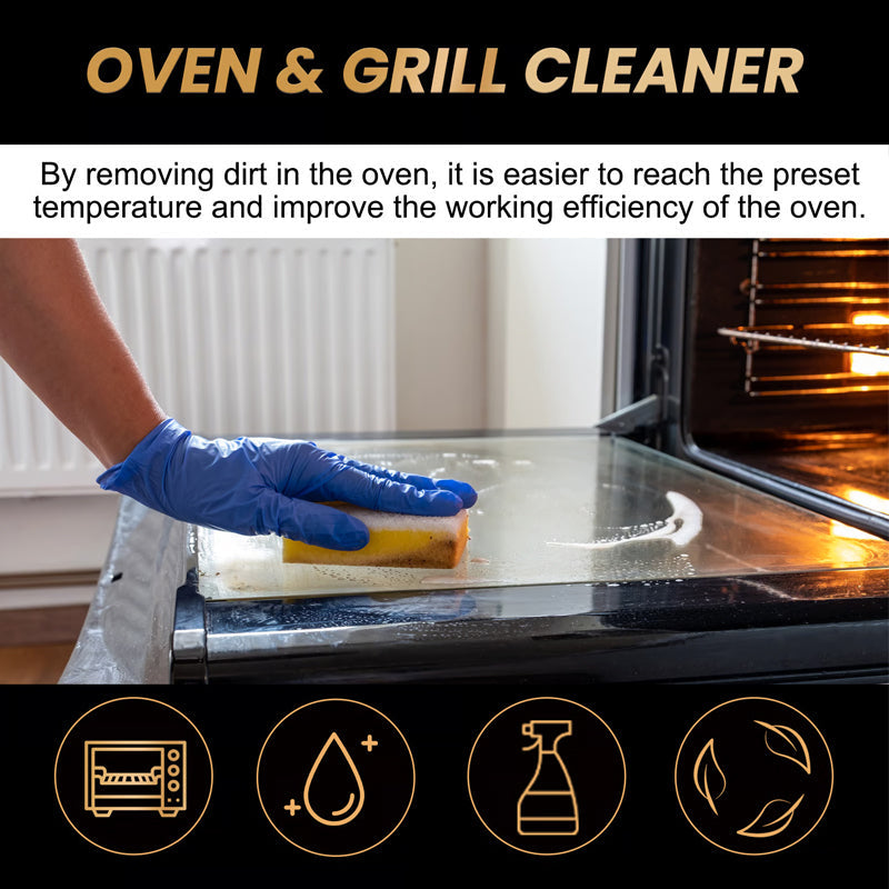 ✨ Get a REAL 50% OFF! 🔥 Oven & Grill Cleaning Spray