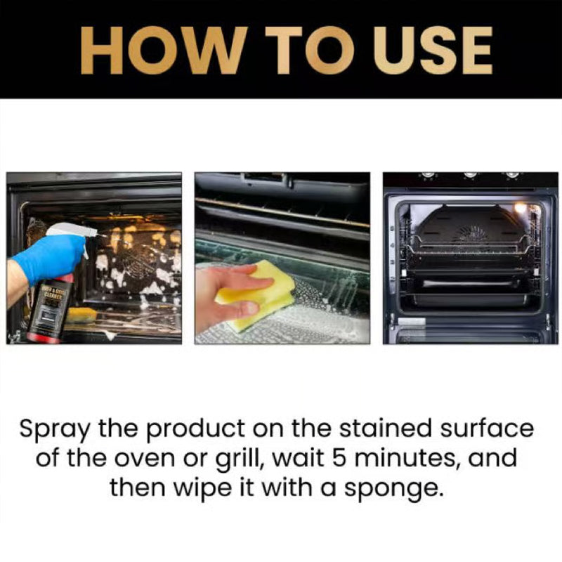 ✨ Get a REAL 50% OFF! 🔥 Oven & Grill Cleaning Spray