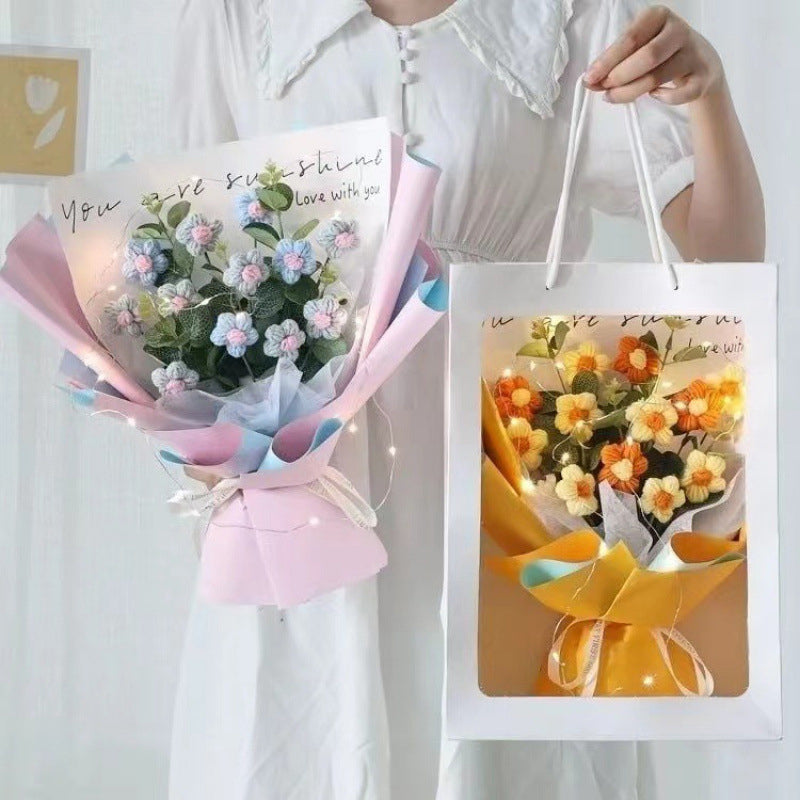 🔥 Handmade crocheted flower bouquet 💐✨