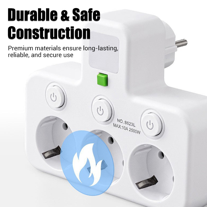 🔥2026 HOT SALE🔌Smart power outlet with USB port