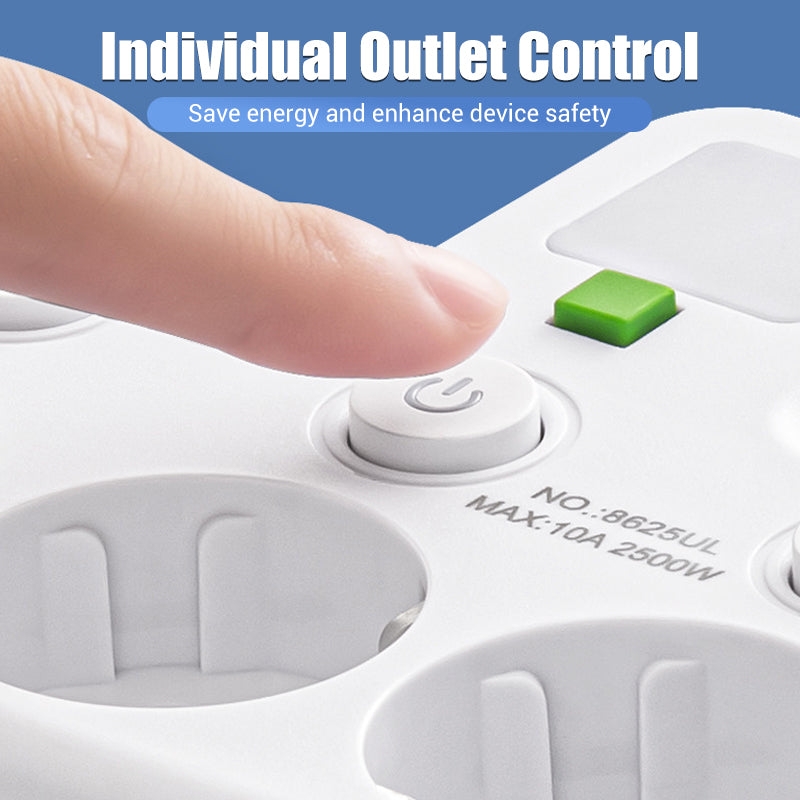 🔥2026 HOT SALE🔌Smart power outlet with USB port