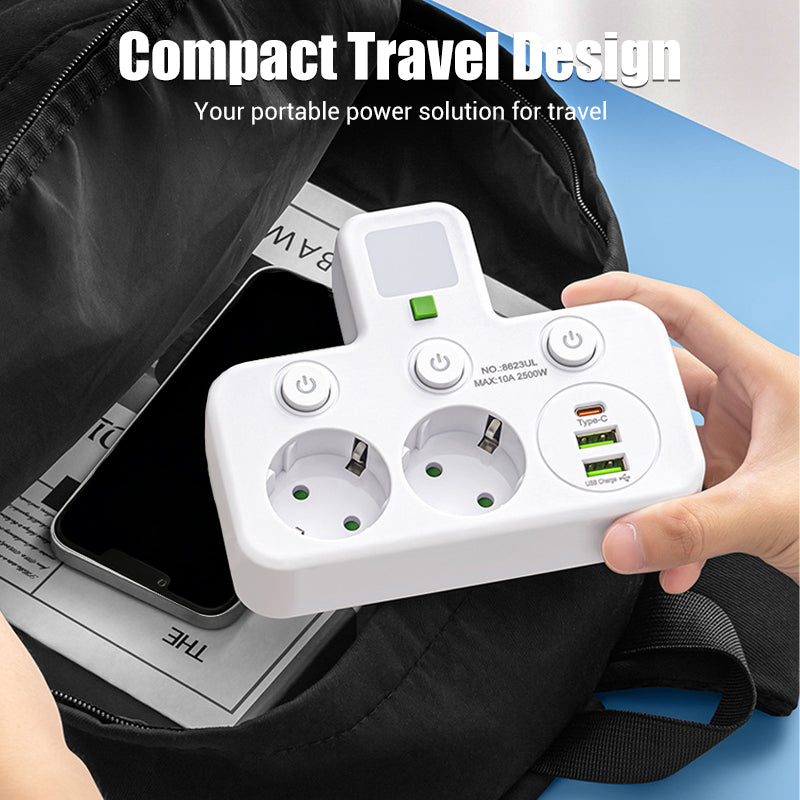 🔥2026 HOT SALE🔌Smart power outlet with USB port