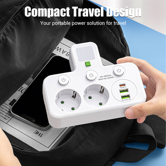 🔥2026 HOT SALE🔌Smart power outlet with USB port