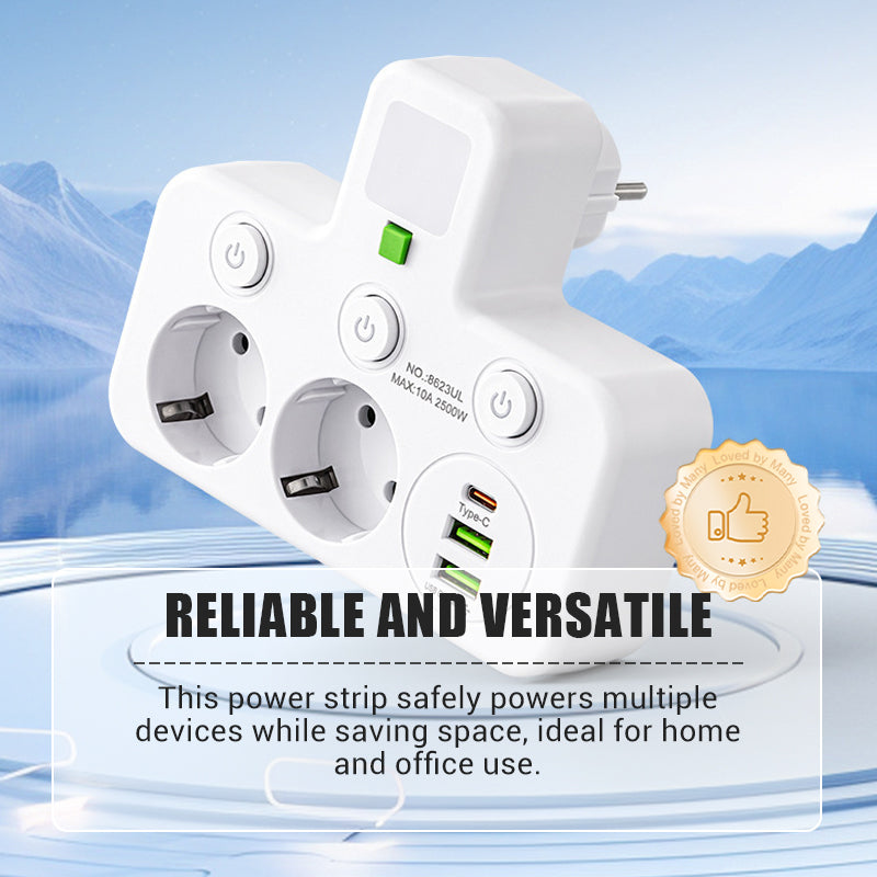 🔥2026 HOT SALE🔌Smart power outlet with USB port