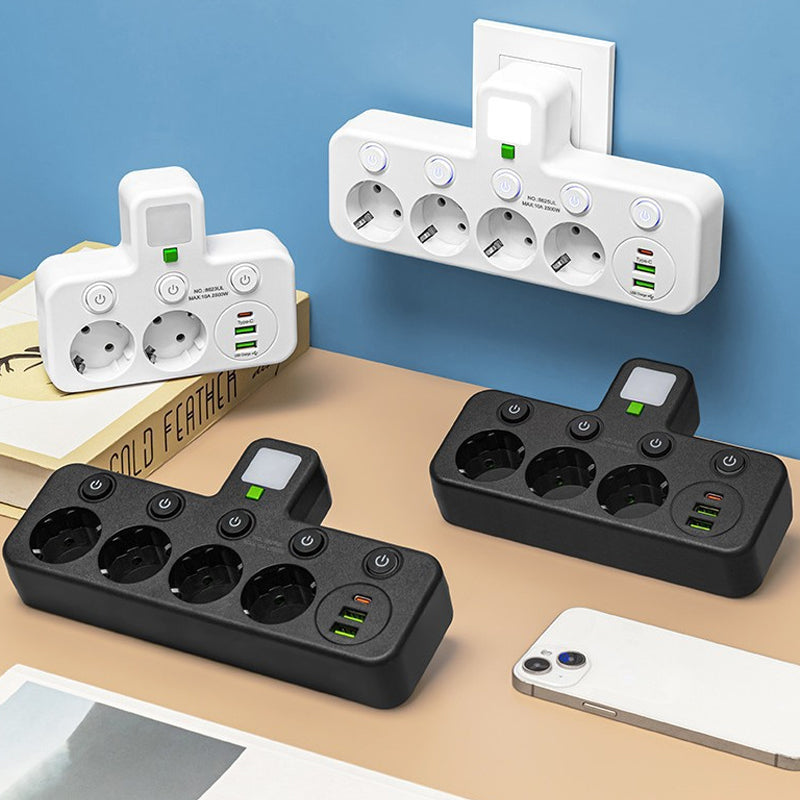 🔥2026 HOT SALE🔌Smart power outlet with USB port