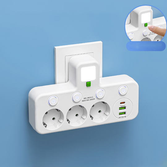 🔥2026 HOT SALE🔌Smart power outlet with USB port