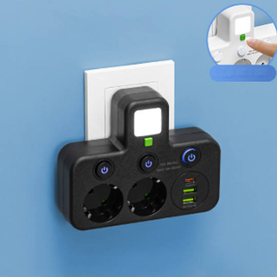 🔥2026 HOT SALE🔌Smart power outlet with USB port