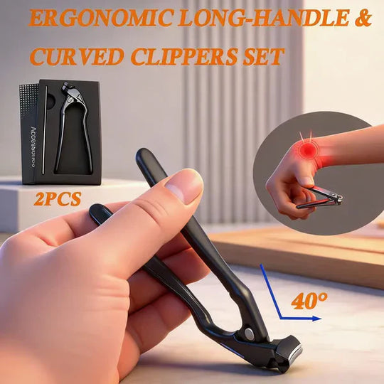 💥50% OFF⚡Splash-Proof Stainless Steel Nail Trimmer✨Sharp & Durable