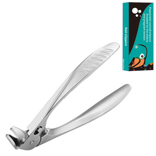 ⏳ 50% OFF – LAST DAY! 📢 Stainless Steel Nail Clipper with Curved Precision Blades – Effortless for Thick Nails & Seniors! ✂️✨