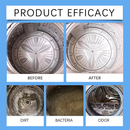 📢📢50%  OFF !! ⏰Powerful Washing Machine Cleaner Tablets - 12 Counts