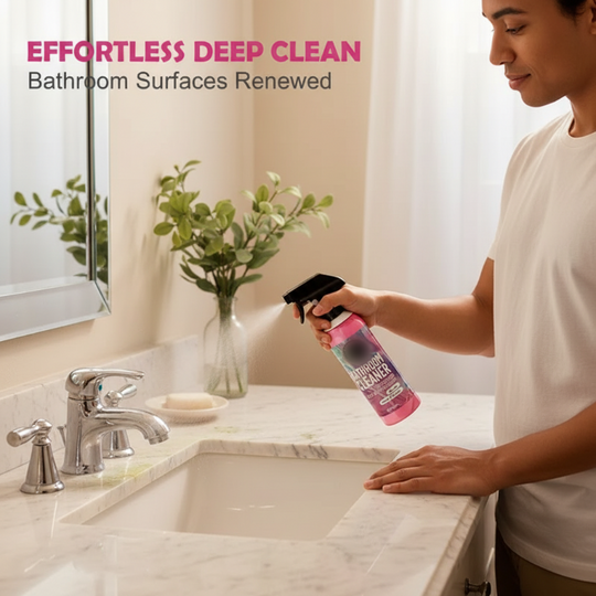 🧼 50% OFF NOW! 🚿 Multi-Surface Bathroom Cleaner – Removes Mold & Limescale, No Scrubbing & Fresh Scent ✨