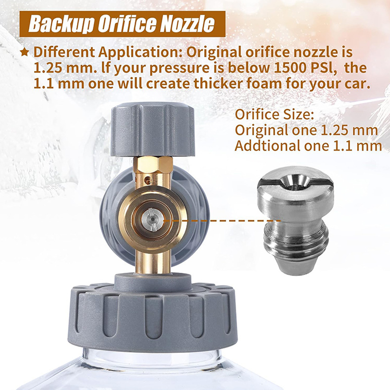 🧼 50% OFF NOW! 🚗 High-Pressure Foam Cannon – Thick Foam Coverage, Adjustable Spray & Fits All Standard Pressure Washers 💦