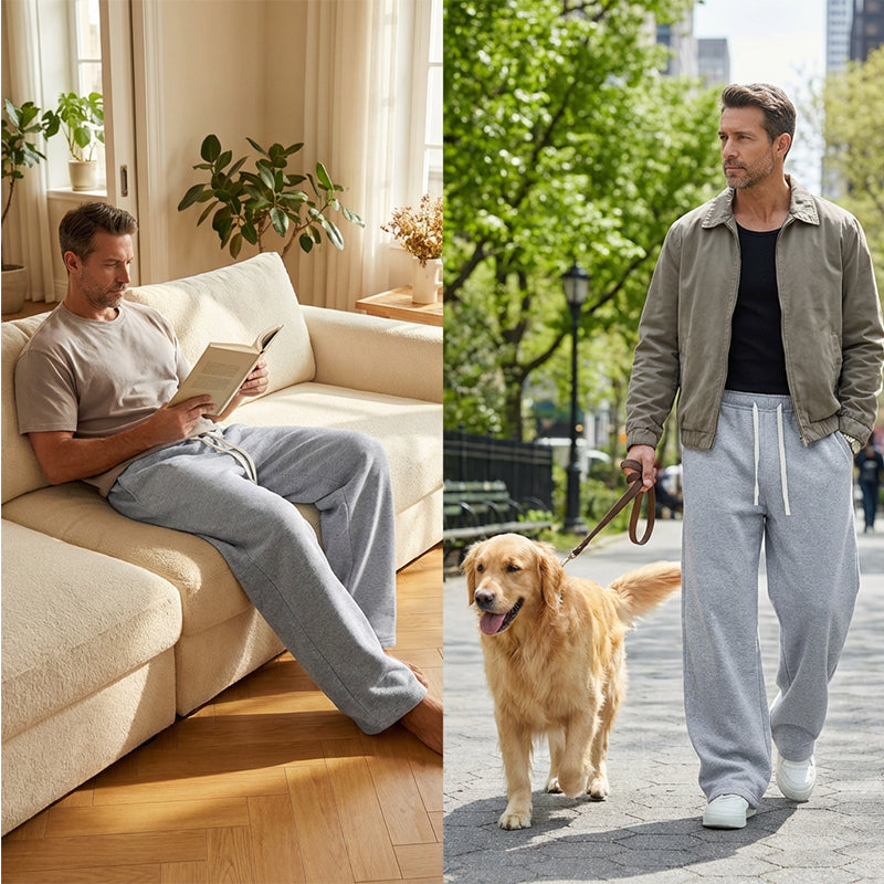 🎉 2026 Sale — Over 30,000 Sold! 💞 Men's Drawstring Casual Pants – Loose Fit