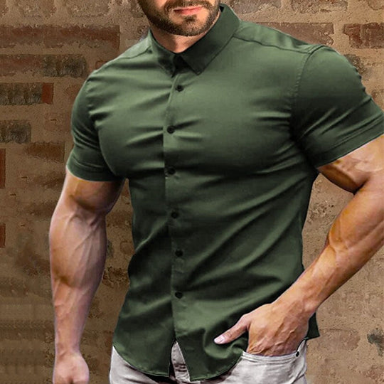 👔 50% OFF NOW! ✨ Men's Non-Iron Shirts – Wrinkle-Free, Comfortable All Day & Perfect for Business or Casual 👕