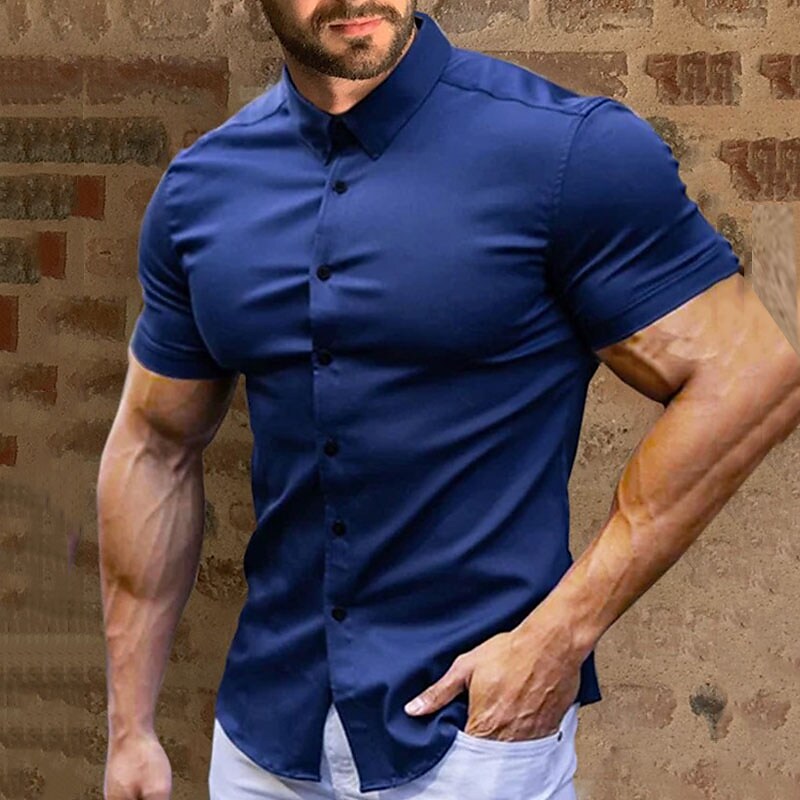 👔 50% OFF NOW! ✨ Men's Non-Iron Shirts – Wrinkle-Free, Comfortable All Day & Perfect for Business or Casual 👕
