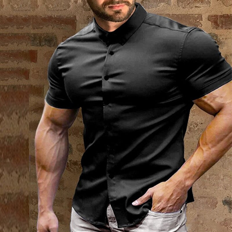 👔 50% OFF NOW! ✨ Men's Non-Iron Shirts – Wrinkle-Free, Comfortable All Day & Perfect for Business or Casual 👕