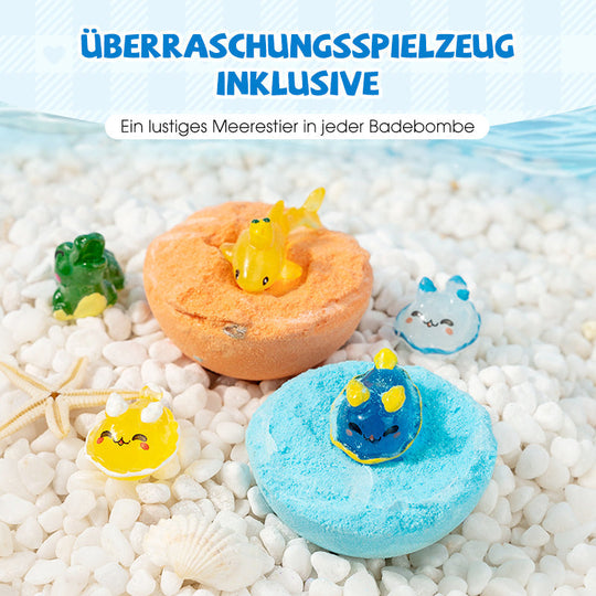 🎉🧼LAST DAY 50% OFF🛁 Natural Bath Bombs for Kids with Mega Bubbles & Surprise Inside 🥚✨