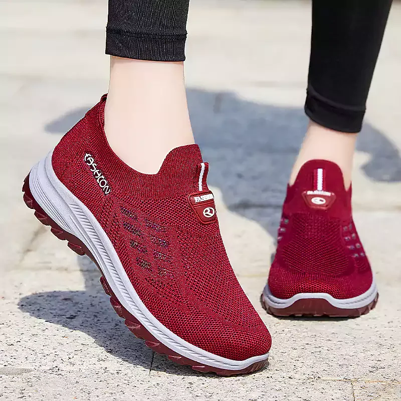 ⏳Time-Limited Special 52% Off⏰Fly Knit Woven Orthopedic Arch Support Slip-on Shoes