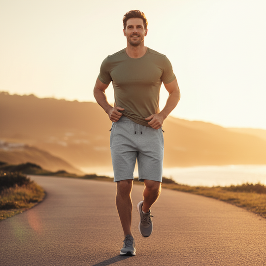 ⏳Time-Limited Special⏰Men's High-Stretch Sports Shorts – 3 Colors, M-4XL, Zippered Pockets 🏀