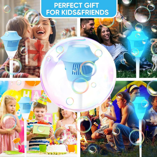 🥳2026 HOT SALE⚡ Automatic Handheld Bubble Machine for Kids – One-Touch Operation, Rich Bubbles & Portable Design