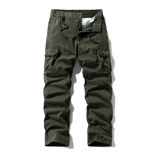 👖50% OFF!🛠️ Men's Cotton Cargo Tactical Pants – Multi-Pocket, Reinforced Construction & Adjustable Waist 🔧