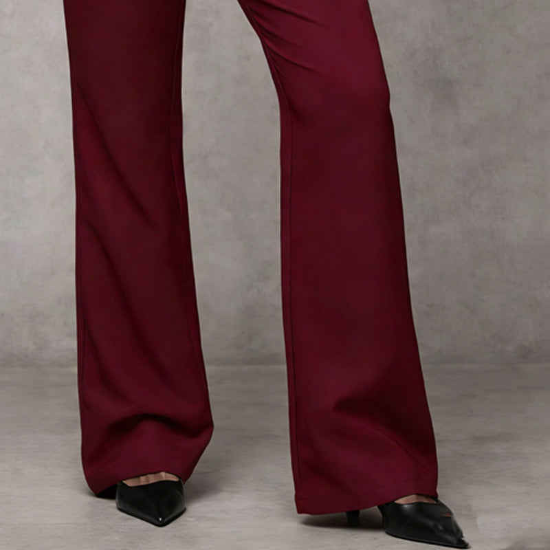 🌺💐Women's Elegant Flared Suit Pants – High-Waist Flattering Fit For Effortless Chic Style 🤍