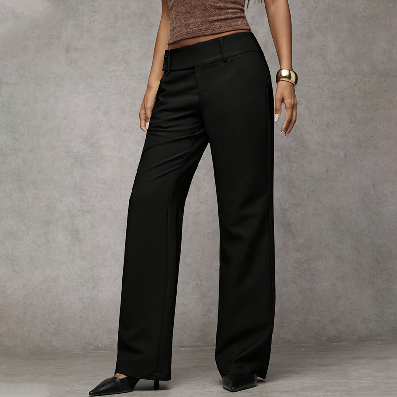 🌺💐Women's Elegant Flared Suit Pants – High-Waist Flattering Fit For Effortless Chic Style 🤍