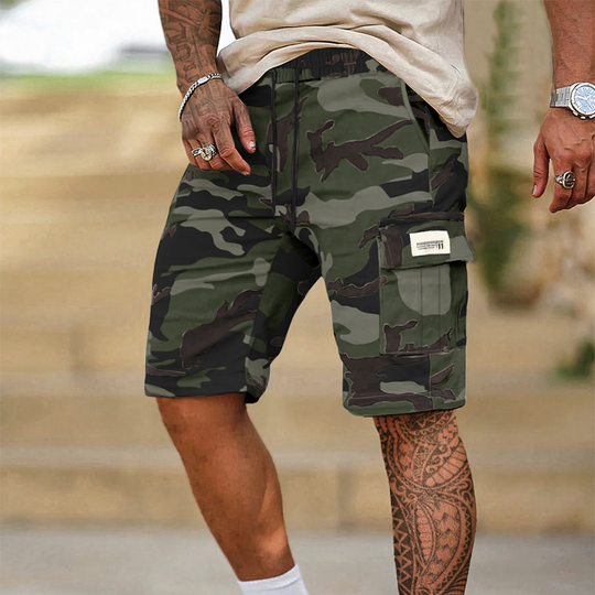 🩳 50% OFF NOW! ⏳ Men's Relaxed Fit Tactical Cargo Shorts – Multiple pockets, durable fabric & perfect for outdoor, work or daily wear 🔥