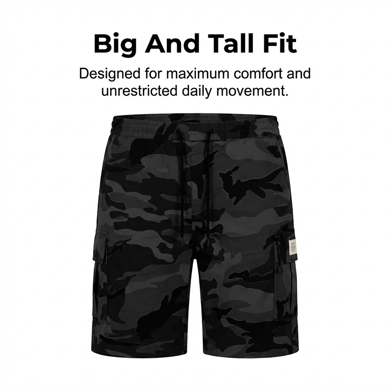🩳 50% OFF NOW! ⏳ Men's Relaxed Fit Tactical Cargo Shorts – Multiple pockets, durable fabric & perfect for outdoor, work or daily wear 🔥