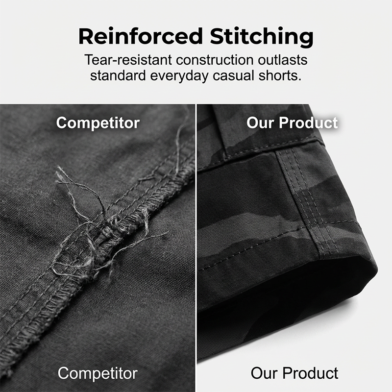 🩳 50% OFF NOW! ⏳ Men's Relaxed Fit Tactical Cargo Shorts – Multiple pockets, durable fabric & perfect for outdoor, work or daily wear 🔥
