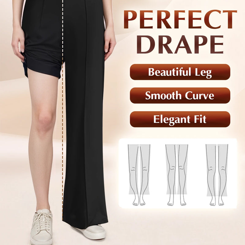 🎁New arrival 70% OFF💥Women's High-Waist Wide-Leg Trousers