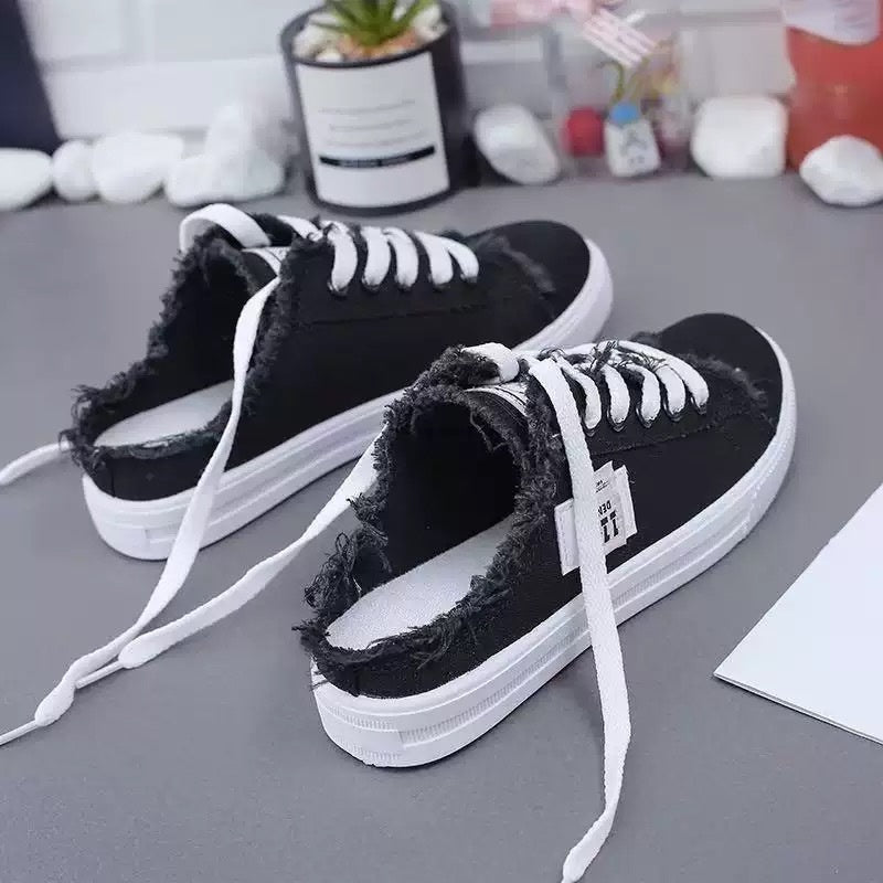 🎁2026 New Arrivals 50% OFF💥Women's Denim Mule Trainers – Easy Slip-On, Comfortable Sole & Perfect for a Casual Summer Look ☀️