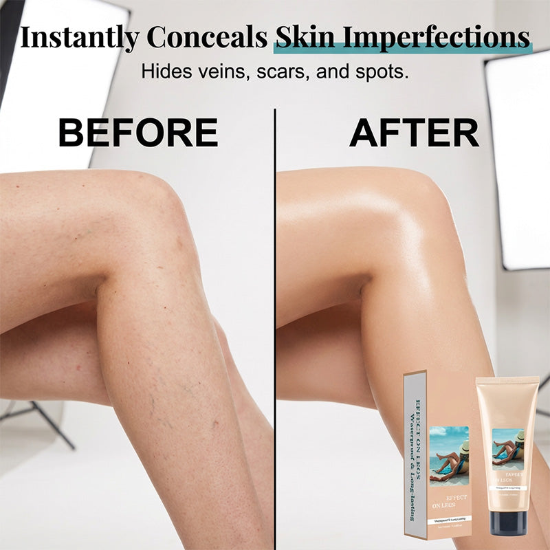 ✨ Buy 1 Get 1 FREE!🏖️ Waterproof Long-Lasting Body Perfector – Instant Leg Makeup & Skin Tone Corrector – No Streaks Formula 💃