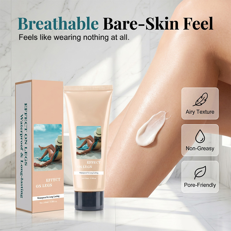 ✨ Buy 1 Get 1 FREE!🏖️ Waterproof Long-Lasting Body Perfector – Instant Leg Makeup & Skin Tone Corrector – No Streaks Formula 💃